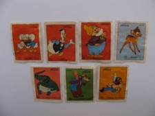 Ferrero serie  PARATA Disney 7 (sette)  figurine sufficienti/buone !!