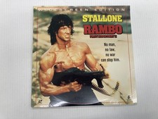RAMBO FIRST BLOOD LASER DISC