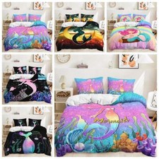 Set lenzuola sirene cartone