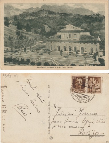 Recoaro terme fonti - recoaro,