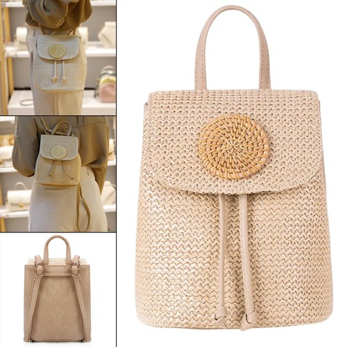 Zaino paglia elegante borsa - di,