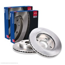 2x APEC Front Brake Discs For
