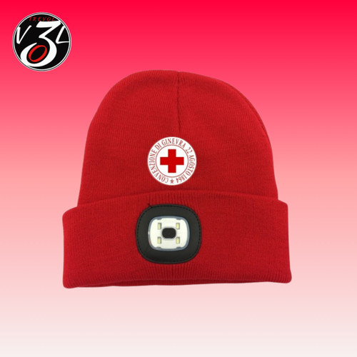 Cuffia croce rossa italiana - croce,