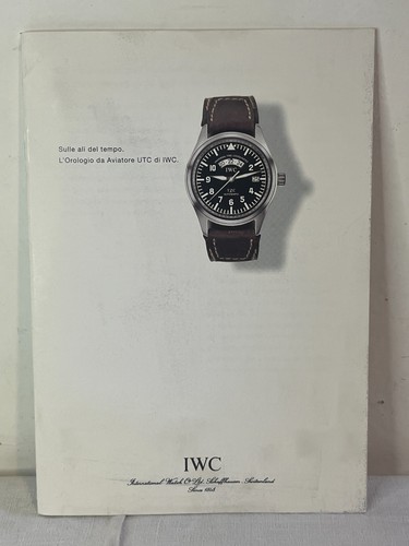Iwc catalogo orologi aviatore - iwc,