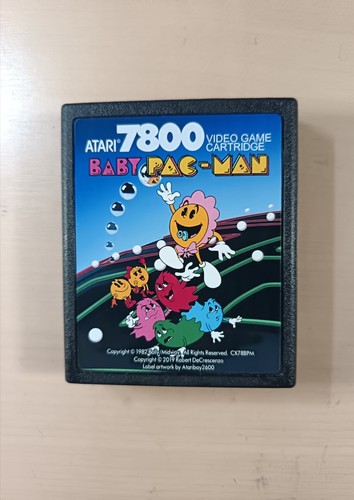 Atari 7800 baby pac - atari,