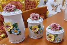 Ceramic Jar 3 Kitchen Jars