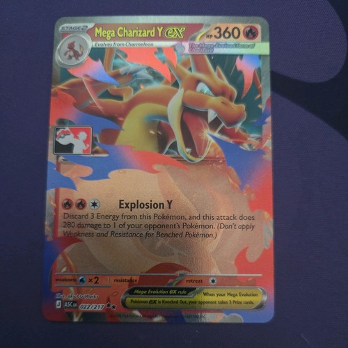 Mega charizard prize pack - prize,