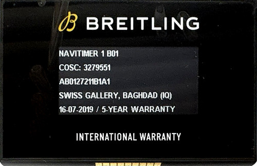 Breitling navitimer b01 - 1,