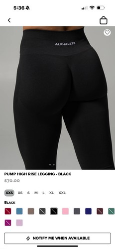 Leggings pompa alphalete - leggings,