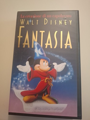 Vhs fantasia walt disney - fantasia,