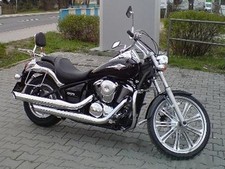 Barra motore cromata classica