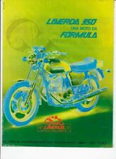 advertising Pubblicità brochure-MOTO LAVERDA  350 FORMULA -JAWA CZ 