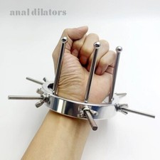 Anello Dilatatore Dilatatore Acciaio Inox Speculum Regolabile Espansore BDSM Castità