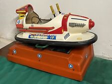 NAVICELLA SPAZIALE A GETTONI VINTAGE APOLLO 17 Syneco Space Age Astronave Gioco