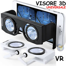 OCCHIALI Virtuali 3D Realta' VIRTUALE Visore TELEFONO Cellulare VR Gioco GAME