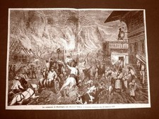 Catastrofe di Meyringen nell'Oberland Bernese Incendio del 10 febbraio 1879