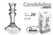 CANDELABRO VETRO Candeliere