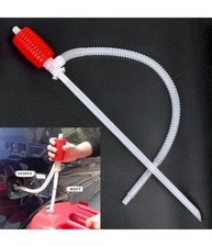 Pompa Travaso Manuale A Sifone Succhia Aspira Liquidi Carburante Vino Acqua Olio