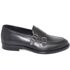 Scarpe uomo con fibbia doppia