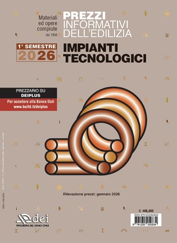 Prezzario dei 2026 impianti - 2026,