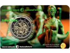 NEW !!! Coin Card 2 EURO COMMEMORATIVO BELGIO 2025 LOTTERIA NAZIONALE (Olanda)