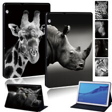 Custodia tablet supporto pelle PU animale - adatta per Huawei MediaPad T3/T5/M5/M5 Lite