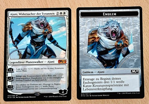 Mtg magic ajani avversario - mtg,