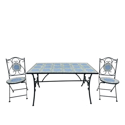 Tavolo ferro 140x80 cm - tavolo,