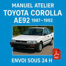 Manuel atelier toyota - atelier, corolla