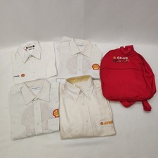 Lotto di 4 camice e uno zaino abbigliamento ufficiale corse F1 SHELL