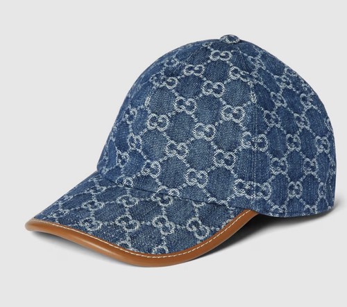 Cappellino gucci denim - gucci, blu