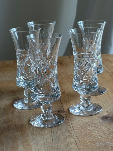 Set bicchieri vintage anni - 5,