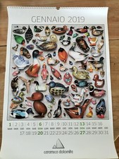 2019 Grande Calendario del fotografo GUIDO CECERE Pubblicità Ceramica Dolomite