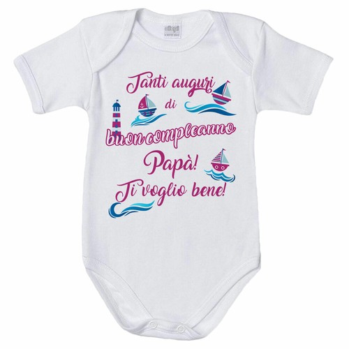 Body neonata buon - , compleanno