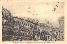 B2146) BOLOGNA ANTICA PROCESSIONE MAGISTRATI MONTE DELLA GUARDIA VIAGGIATA