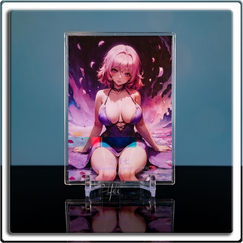 Carta waifu marzo honkai - carta,