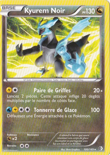 Kyurem noir b - -, n&b:frontières