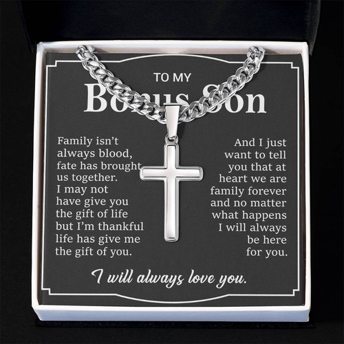 Bonus son croce collana - son,