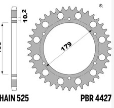 CORONA 46 DENTI PASSO 525
