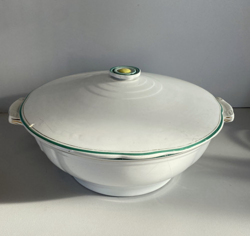 Zuppiera ceramica decoro - zuppiera,