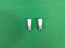 FIAT 850 SPECIAL BERLINA OT 1000 ABART DX+SX COPRI CERNIERE COFANO POST. ACCIAIO