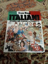 Enzo Biagi - ITALIANI storia dei popoli a fumetti Mondadori  I ED 1985