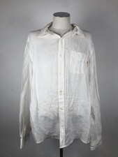 ROY ROGER'S  CAMICIA UOMO 3XL MAN CASUAL LINO VINTAGE SHIRT LINEN
