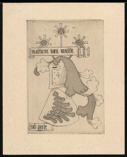 Exlibris rob geete elmo - exlibris, geete,