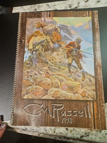 Calendario vintage russell - cm,