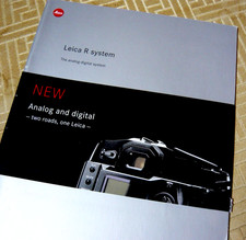 Sistema Leica R9, analogico e