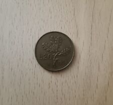 MONETA DA VENTI 20 LIRE DEL 1958 RAMO DI QUERCIA ITALIA