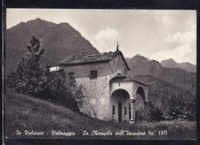 Cartolina In Valsesia Valmaggia La Chiesuola dell'Unipiano AB1404