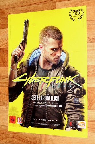 Cyberpunk 2077 raro poster