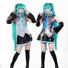 Costume cosplay Miku Vocaloid uniforme outfit set donna Halloween costumi carnevale